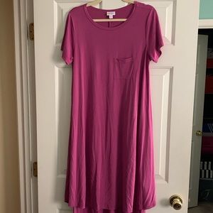 Carly high-low dress